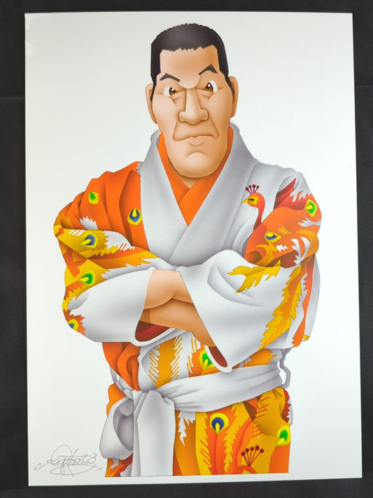 ★ Nagatoshi Sakai's original artwork ★ "Soul of the King" Giant Baba