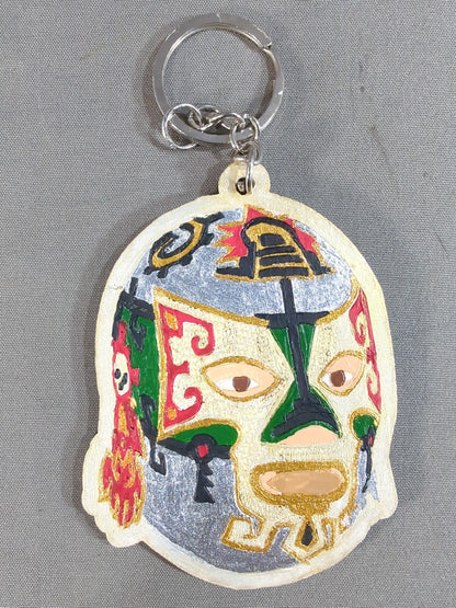 【hand signed autograph】Sheua Wood Keychain
