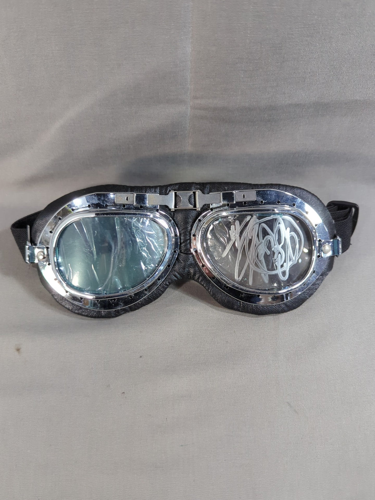 【hand signed autograph】 Jun Kasai  Vintage Goggles