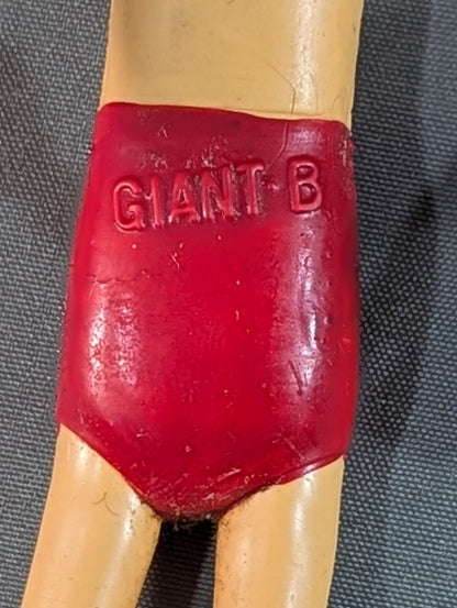 ★1970s ★ Giant Baba & Jumbo Tsuruta Twisting Doll 2-Piece Set