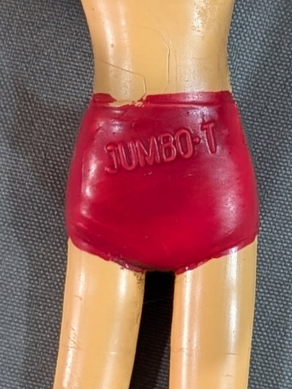 ★1970s ★ Giant Baba & Jumbo Tsuruta Twisting Doll 2-Piece Set