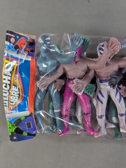 ★LUCHA LIBRE★ Mexican Luchador Figure 12-Piece Set